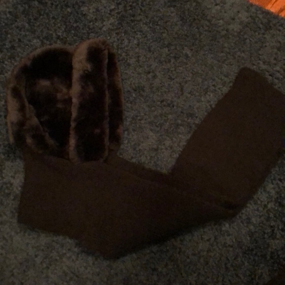 Faux fur hat with scarf - Picture 1 of 1